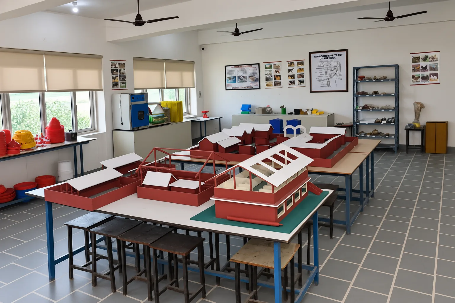 Livestock production management practical area